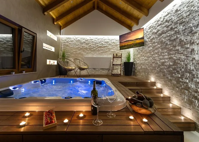 Villa Promina Luxury With 72sqm Heated Pool, Jacuzzi, Infrared Sauna, Tennis Court, Media Bogatić