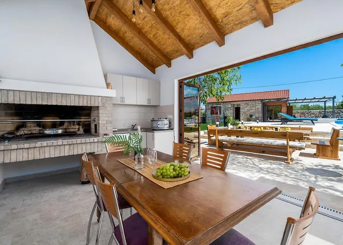 Promina Luxury With 72sqm Heated Pool, Jacuzzi, Infrared Sauna, Tennis Court, Media *